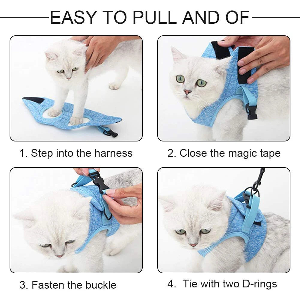 Adjustable Anti-Escape Kitten Harness