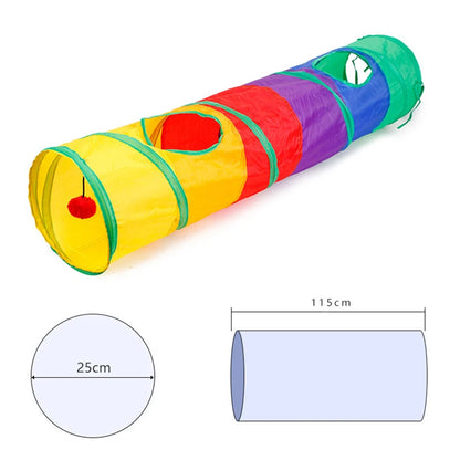 Cat Tunnel Tube Collapsible Play Toy