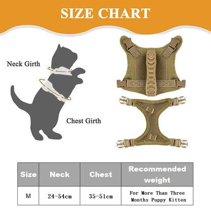 Tactical Harness Vest For Dogs