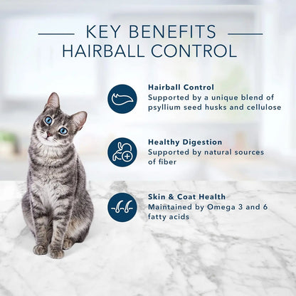 Hairball Control Natural Adult Dry Cat Food