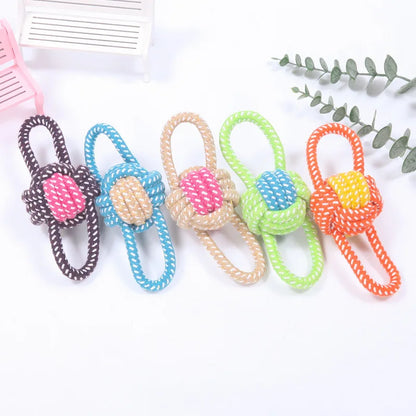 Interactive Cotton Rope Dog Toys