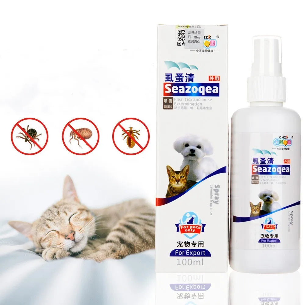 Fresh Fragrance Natural Pet Flea & Tick Spray