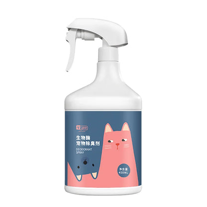Pet Cat Litter Deodorant Spray
