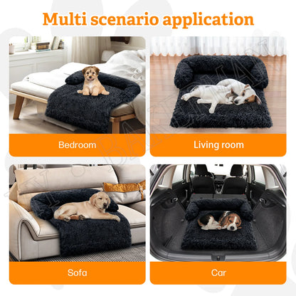Washable Soft Calming Pet Bed