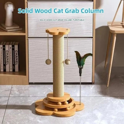 Cats Scratching Post Tower