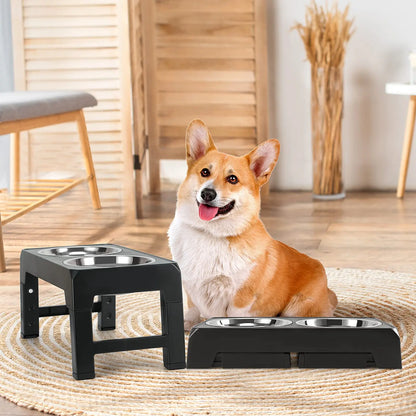 Elevated Dog Feeder Bowls