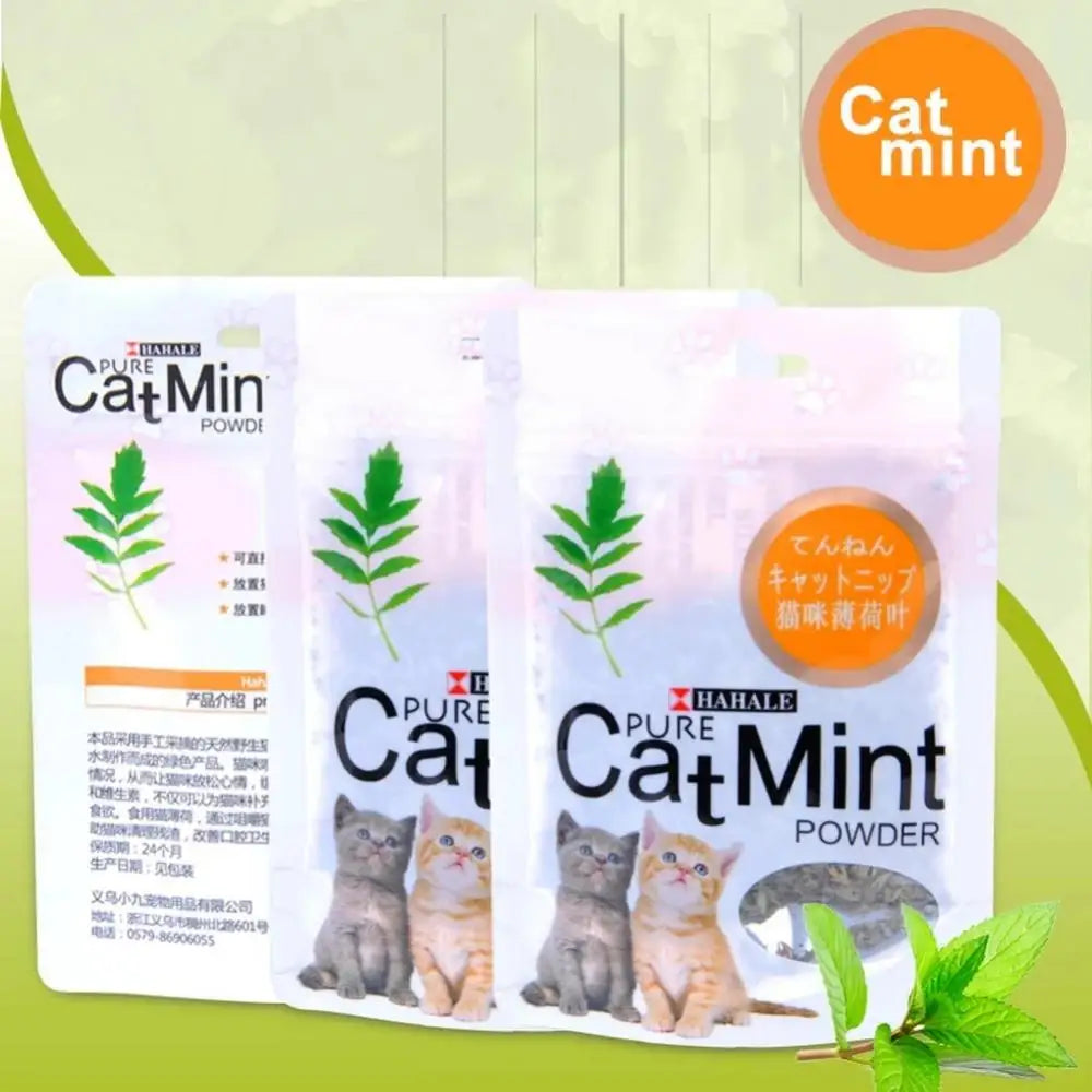 Cat Mint Powder Natural Mouth Cleaning Flavor Treats