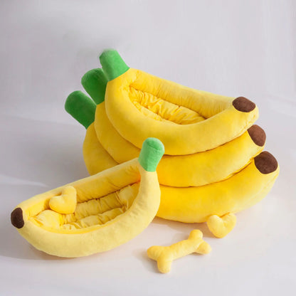 Removable and Washable Cartoon Banana Pet Supplies