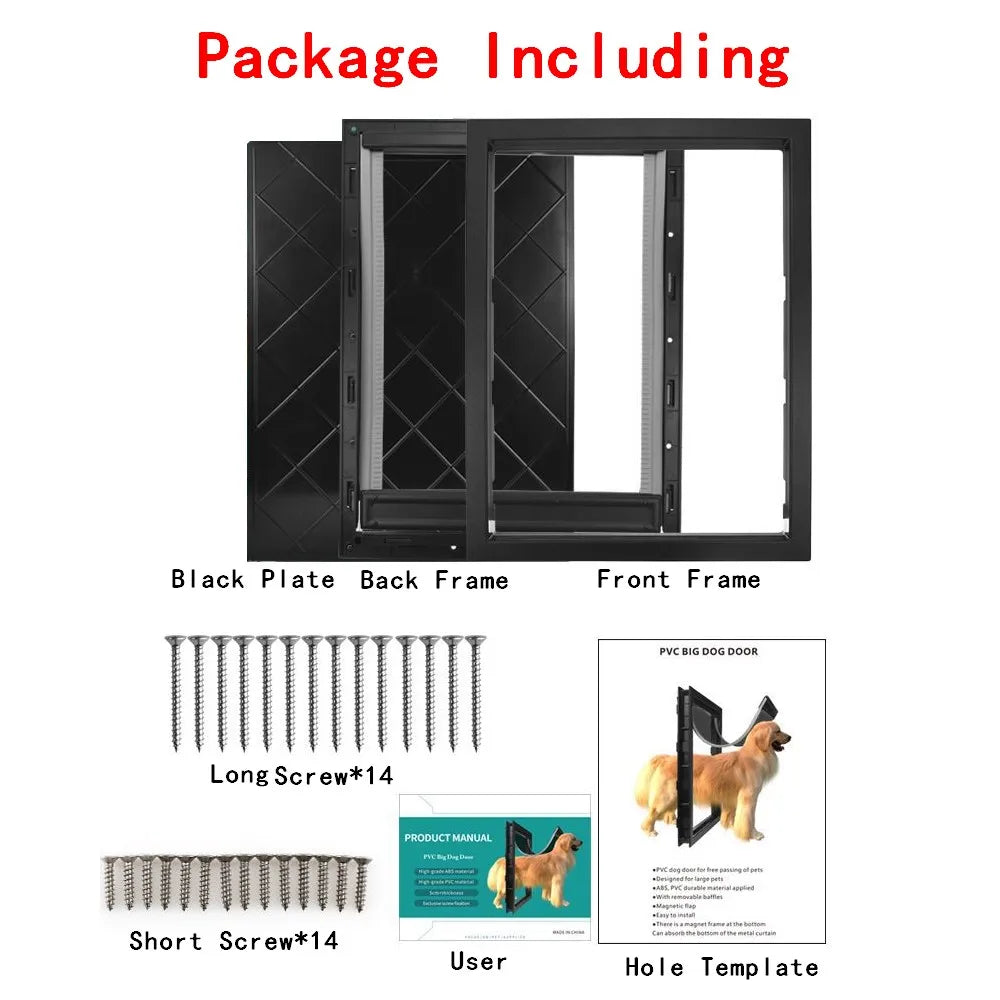 Extra Insulated & Cold Weather Anti Raining Door Cover For Dogs
