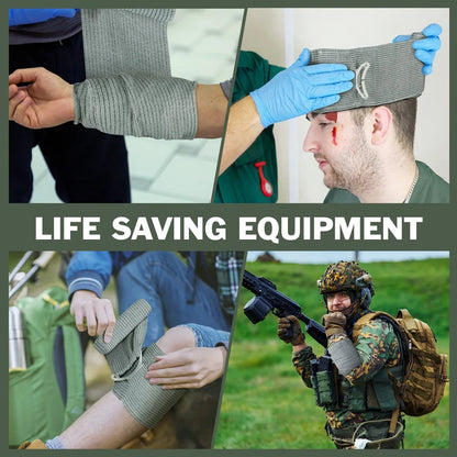 4/6in Tactical Trauma First Aid Bandage