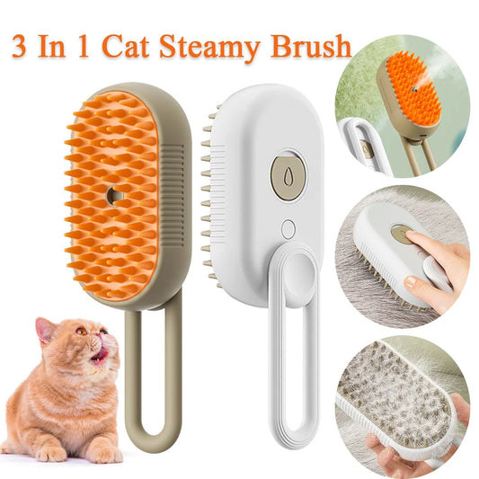 Electric Steam Hair Brushes for Pet