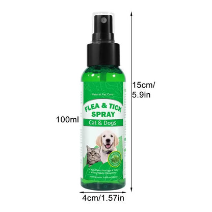 Natural Flea And Tick Spray Pet Care