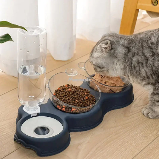 Automatic Feeder 3-in-1 Pet Food Bowl