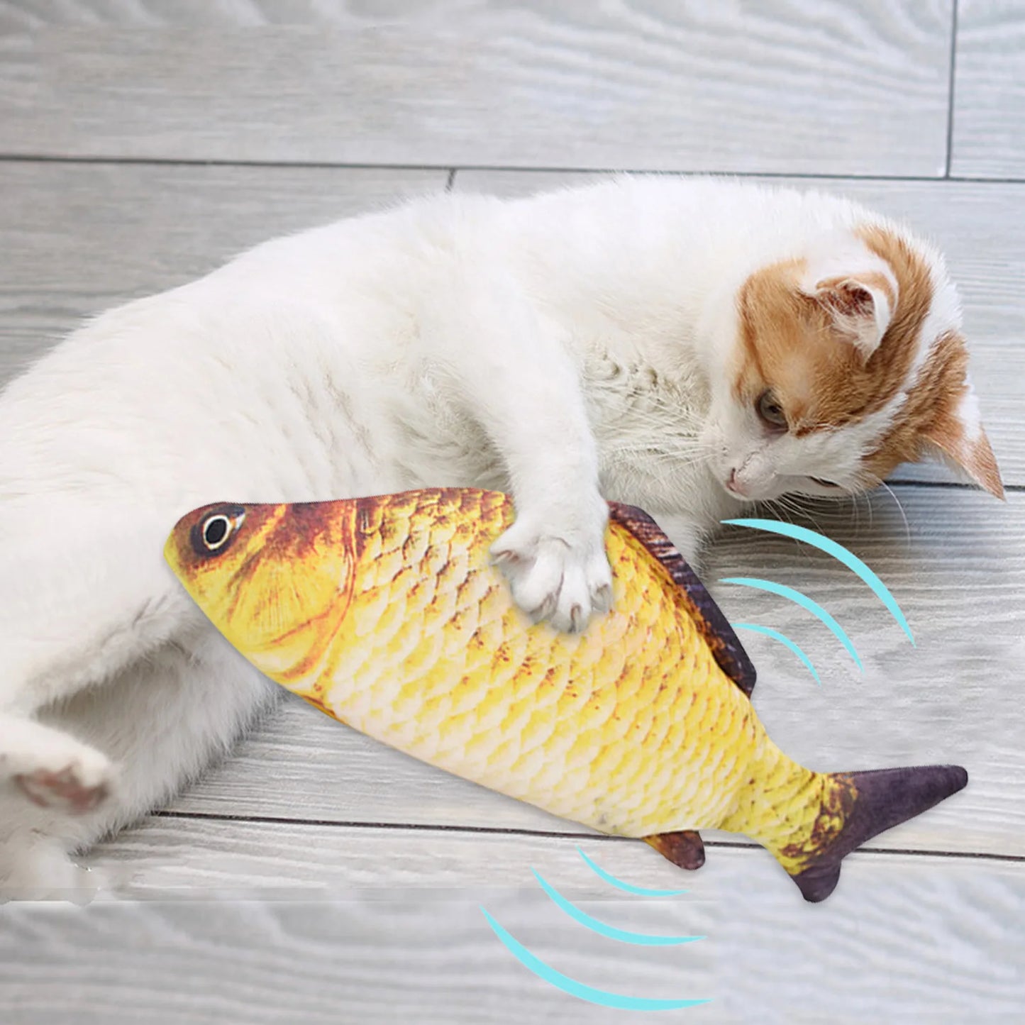 USB Charger Fish Cats Chew Bite Toys