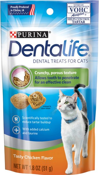 DentaLife Tasty Chicken Flavor Dental Cat Treats