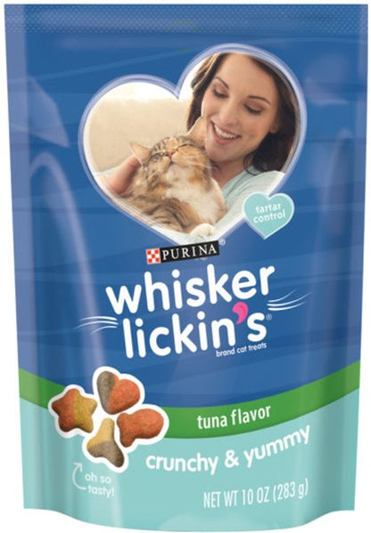 Whisker Lickin's Tuna Flavor Crunchy Cat Treats