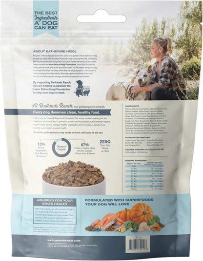Badlands Ranch Superfood Complete Grain-Free Chicken Air-Dried Dog Food