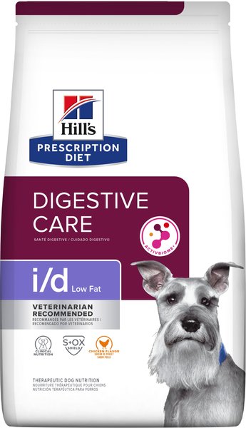 Hill's Prescription Diet i/d Digestive Care Low Fat Chicken Flavor Dry Dog Food