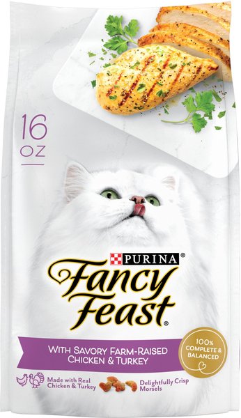 Purina Fancy Feast with Savory Chicken & Turkey Dry Cat Food