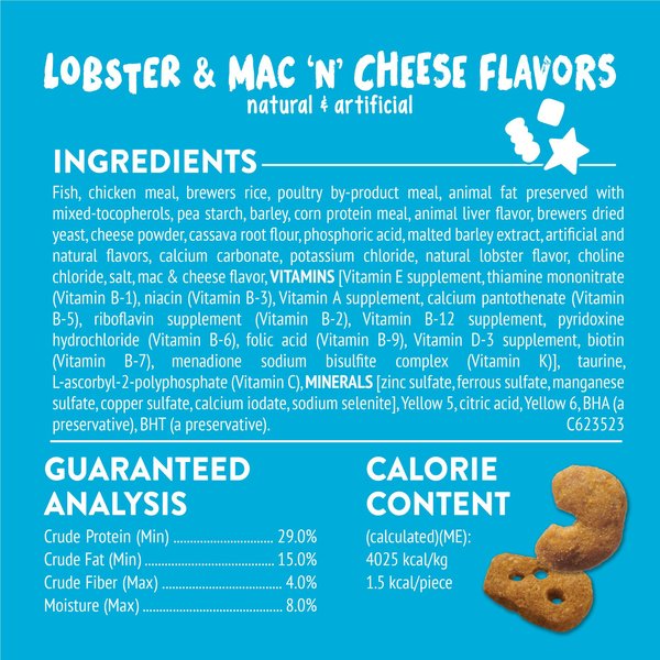 Friskies Party Mix Lobster & Mac 'N' Cheese Flavors Crunchy Cat Treats
