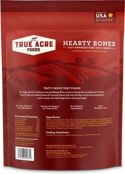 True Acre Foods Hearty Bones Beef Flavored Treats