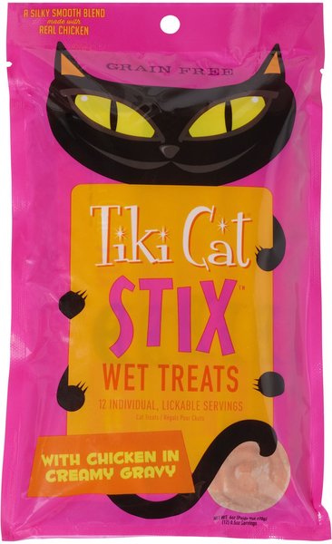 Tiki Cat Stix Chicken Grain-Free Cat Food Topper