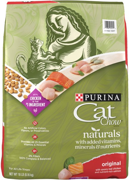 Purina Cat Chow Naturals Original with Added Vitamins, Minerals & Nutrients Dry Cat Food