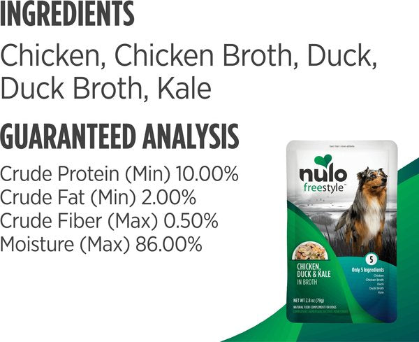Nulo FreeStyle Variety Pack Dog Food Topper