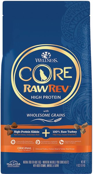 Wellness CORE RawRev Wholesome Grains Original Recipe High Protein Dry Dog Food