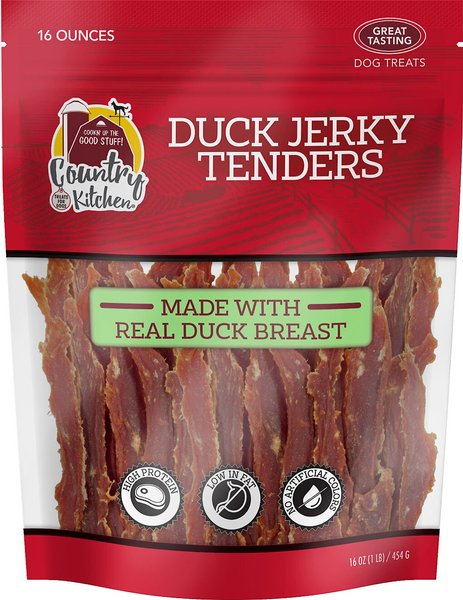Country Kitchen Duck Jerky Tenders Dog Treats