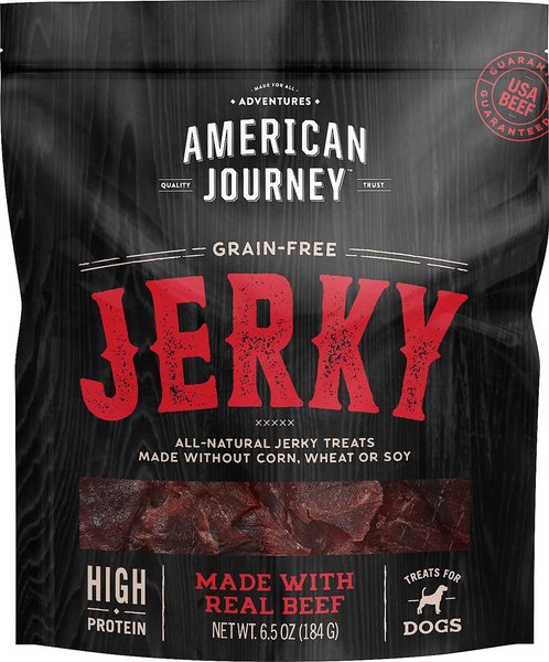 American Journey Beef Jerky Grain-Free Dog Treats
