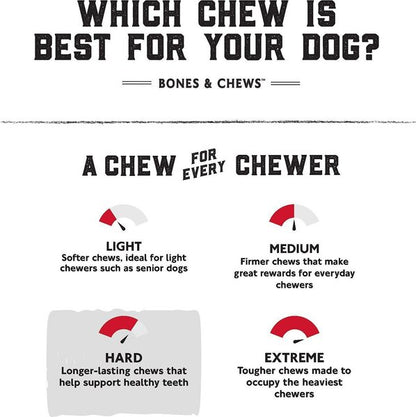 Bones & Chews Roasted Marrow Bone 6" Dog Treat