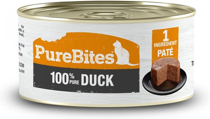 PureBites Cat Pates Duck Food Topping