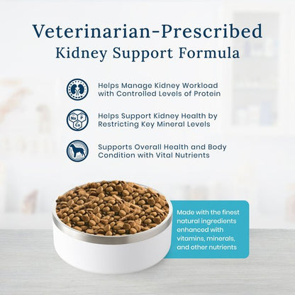 Blue Buffalo Natural Veterinary Diet KS Kidney Support Dry Dog Food