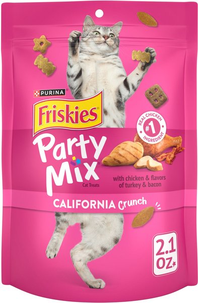 Friskies Party Mix California Crunch Flavor Crunchy Cat Treats