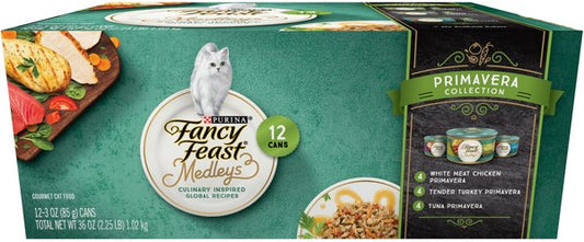Fancy Feast Medleys Primavera Collection Variety Pack Canned Cat Food