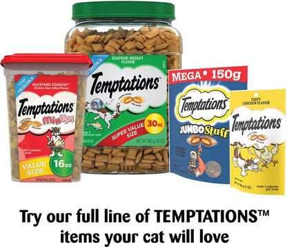 Temptations MixUps Surfers' Delight Flavor Soft & Crunchy Cat Treats