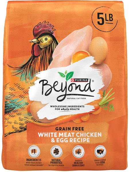 Purina Beyond White Meat Chicken & Egg Recipe Grain-Free Natural Dry Cat Food