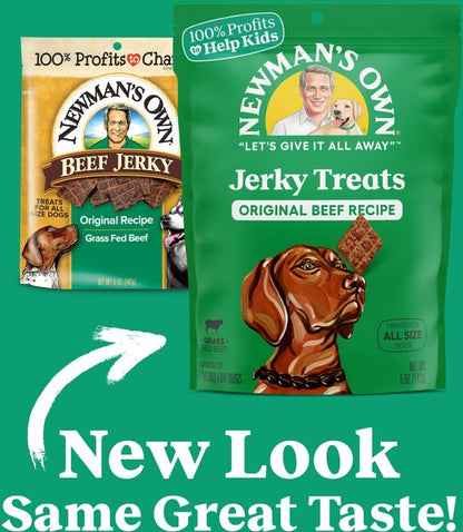 Newman's Own Beef Jerky Original Recipe Dog Treats
