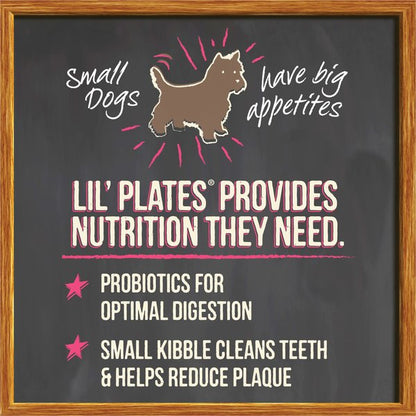 Merrick Lil' Plates Grain-Free Chicken-Free Real Texas Beef + Sweet Potato Recipe Small Breed Dry Dog Food