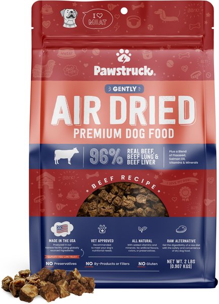 Pawstruck Beef Recipe Grain-Free Air Dried Dog Food
